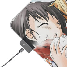 Load image into Gallery viewer, Nisekoi Chitoge Kirisaki, Kosaki Onodera RGB LED Mouse Pad (Desk Mat)