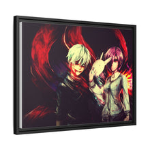 Load image into Gallery viewer, Tokyo Ghoul-Kaneki and Touka Canvas Framed Art Print