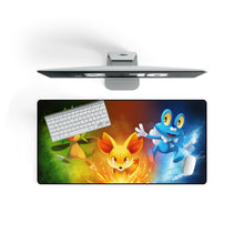 Load image into Gallery viewer, Chespin, Fennekin & Froakie Mouse Pad (Desk Mat)