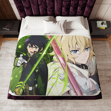 Load image into Gallery viewer, Anime Seraph of the End Sherpa Blanket