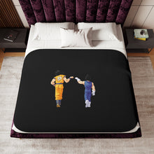 Load image into Gallery viewer, Anime Dragon Ball Z Sherpa Blanket