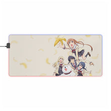 Load image into Gallery viewer, Aho Girl Yoshiko Hanabatake, Akuru Akutsu, Sayaka Sumino, Fuuki Iinchou RGB LED Mouse Pad (Desk Mat)