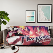 Load image into Gallery viewer, Blue Exorcist Sherpa Blanket