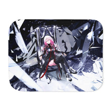 Load image into Gallery viewer, Guilty Crown Inori Yuzuriha Sherpa Blanket