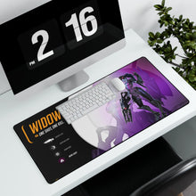 Load image into Gallery viewer, Overwatch factfile:widowmaker Mouse Pad (Desk Mat)