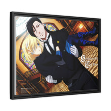 Load image into Gallery viewer, Black Butler Canvas Framed Art Print