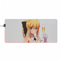 Load image into Gallery viewer, Saber Lily RGB LED Mouse Pad (Desk Mat)