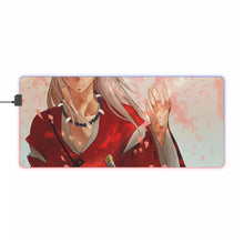 Load image into Gallery viewer, InuYasha RGB LED Mouse Pad (Desk Mat)