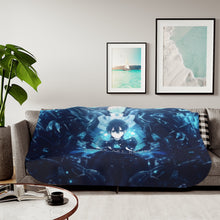 Load image into Gallery viewer, Sword Art Online Kazuto Kirigaya Sherpa Blanket