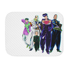 Load image into Gallery viewer, Anime Jojo's Bizarre Adventure Sherpa Blanket