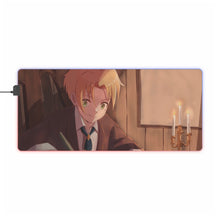 Load image into Gallery viewer, Mushoku Tensei: Jobless Reincarnation Rudeus Greyrat RGB LED Mouse Pad (Desk Mat)