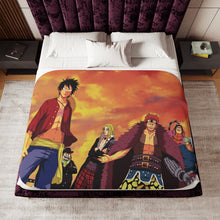 Load image into Gallery viewer, Anime One Piece Sherpa Blanket
