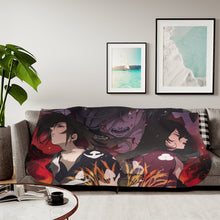 Load image into Gallery viewer, Hyakkimaru and Mio Sherpa Blanket