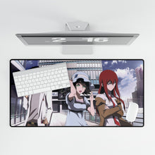 Load image into Gallery viewer, Okabe, Kurisu & Mayuri Mouse Pad (Desk Mat)