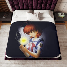 Load image into Gallery viewer, Anime Clannadr Sherpa Blanket