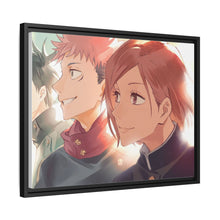 Load image into Gallery viewer, Megumi Fushiguro / Nobara Kugisaki / Yuji Itadori Canvas Framed Art Print