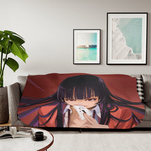 Load image into Gallery viewer, Anime Kakegurui Sherpa Blanket