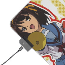 Load image into Gallery viewer, The Melancholy Of Haruhi Suzumiya RGB LED Mouse Pad (Desk Mat)