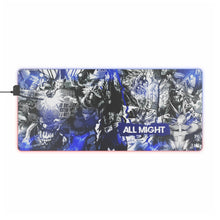 Load image into Gallery viewer, My Hero Academia All Might RGB LED Mouse Pad (Desk Mat)