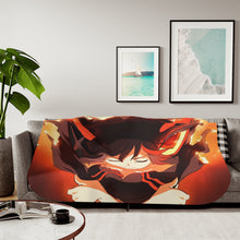 Load image into Gallery viewer, Anime Kill La Kill Sherpa Blanket