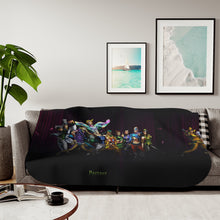Load image into Gallery viewer, Anime Jojo's Bizarre Adventurer Sherpa Blanket