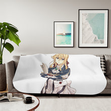 Load image into Gallery viewer, Violet Evergarden Sherpa Blanket
