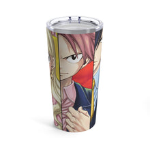 Load image into Gallery viewer, Fairy Tail Natsu Dragneel, Erza Scarlet, Gray Fullbuster, Lucy Heartfilia, Wendy Marvell Tumbler 20oz