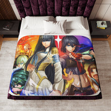 Load image into Gallery viewer, Anime Kill La Kill Sherpa Blanket