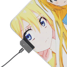 Load image into Gallery viewer, Nisekoi Chitoge Kirisaki RGB LED Mouse Pad (Desk Mat)