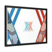 Load image into Gallery viewer, Zero Two and Hiro Canvas Framed Art Print