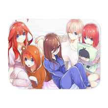 Load image into Gallery viewer, Anime The Quintessential Quintuplets Sherpa Blanket