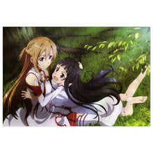 Load image into Gallery viewer, Asuna and Yuuki Jigsaw Puzzle
