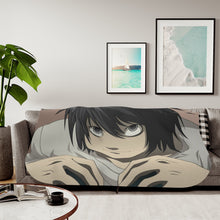 Load image into Gallery viewer, Anime Death Note Sherpa Blanket