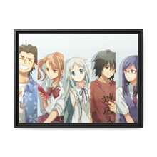 Load image into Gallery viewer, Anohana Meiko Honma, Jinta Yadomi, Naruko Anjou, Tetsudou Hisakawa, Chiriko Tsurumi Canvas Framed Art Print