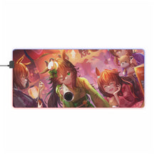 Load image into Gallery viewer, Uma Musume: Pretty Derby RGB LED Mouse Pad (Desk Mat)