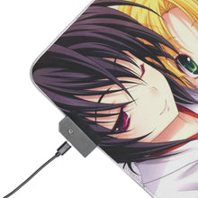 Load image into Gallery viewer, High School DxD Akeno Himejima, Asia Argento RGB LED Mouse Pad (Desk Mat)