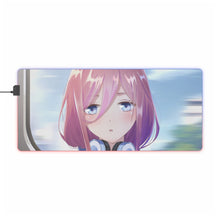 Load image into Gallery viewer, The Quintessential Quintuplets Miku Nakano RGB LED Mouse Pad (Desk Mat)
