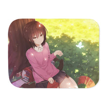 Load image into Gallery viewer, Anime ERASED Sherpa Blanket