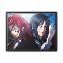 Load image into Gallery viewer, Sebastian Michaelis & Grell Sutcliff Canvas Framed Art Print