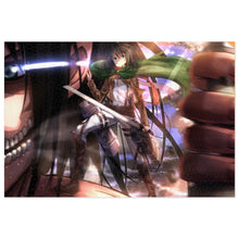 Load image into Gallery viewer, Eren and Mikasa Jigsaw Puzzle