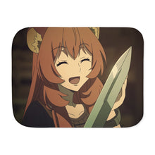 Load image into Gallery viewer, Raphtalia chan Sherpa Blanket