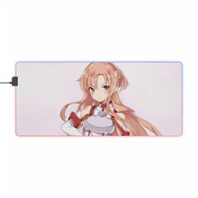 Load image into Gallery viewer, Sword Art Online Asuna Yuuki RGB LED Mouse Pad (Desk Mat)