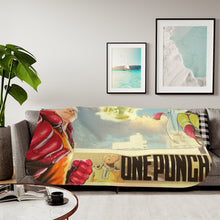 Load image into Gallery viewer, Saitama Sherpa Blanket