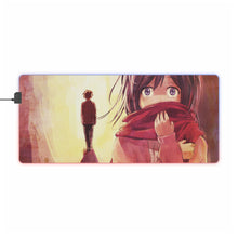 Load image into Gallery viewer, Anime Attack On Titan RGB LED Mouse Pad (Desk Mat)