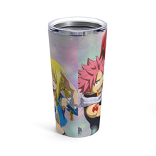Load image into Gallery viewer, Fairy Tail Natsu Dragneel, Erza Scarlet, Gray Fullbuster, Lucy Heartfilia, Happy Tumbler 20oz