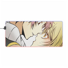 Load image into Gallery viewer, Fairy Tail Natsu Dragneel, Lucy Heartfilia RGB LED Mouse Pad (Desk Mat)