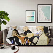 Load image into Gallery viewer, Tokyo Revengers Keisuke Baji, Kazutora Hanemiya Sherpa Blanket