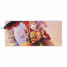 Load image into Gallery viewer, Spice And Wolf RGB LED Mouse Pad (Desk Mat)