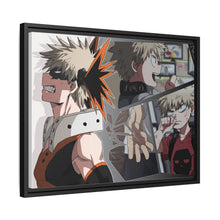 Load image into Gallery viewer, My Hero Academia Katsuki Bakugou Canvas Framed Art Print
