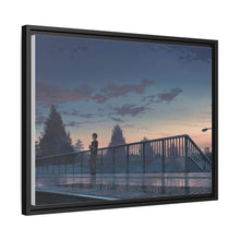Load image into Gallery viewer, Taki's thoughts - From "Your Name."(君の名は。) Canvas Framed Art Print